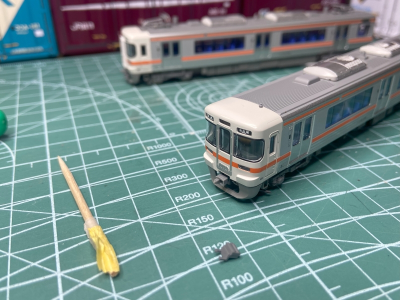 KATO 313系1300番台改 静岡L6編成 313系シスL6編成 – 4号車の5号車寄り