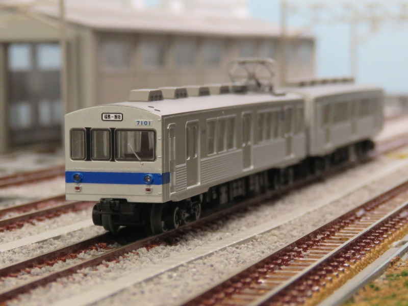 鉄道コレクション 福島交通7000形 Nゲージ化 動力編成/付随編成 合わせて 鉄道コレクション 福島交通7000形 Nゲージ化 動力編成/付随編成