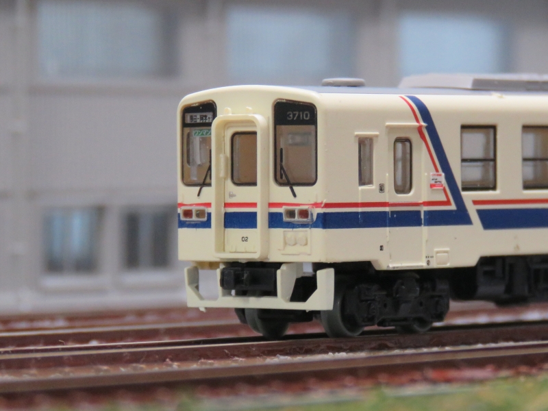 茨城交通　キハ3710　キット組立品　2両セット。 鉄道コレクション ひたちなか海浜鉄道キハ3710形 (2両セット