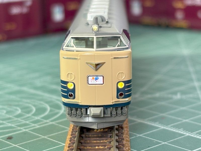 KATO 583系（2025年生産ロット）快速あいづライナー／入線