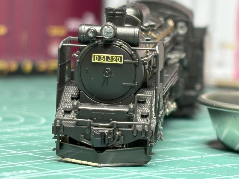 KATO D51北海道形（2024年生産ロット）入線整備完了