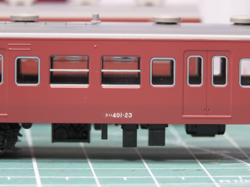 TOMIX 国鉄401系 入線しました／とりあえず車番（インレタ