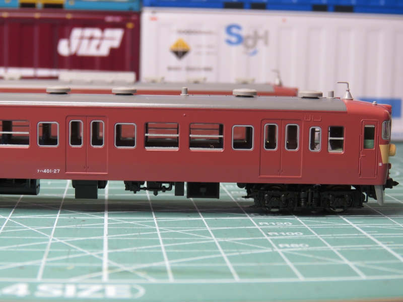 TOMIX 国鉄401系 入線しました／とりあえず車番（インレタ