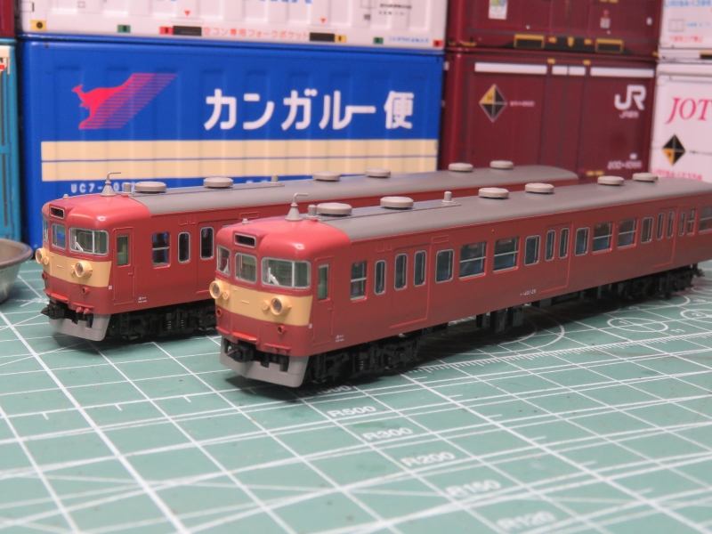 TOMIX 国鉄401系 入線整備／付属品の取り付け - NEW CHIBA