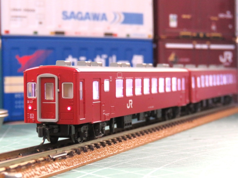 KATO 50系2000番台客車（増結用単品2両）／入線整備完了