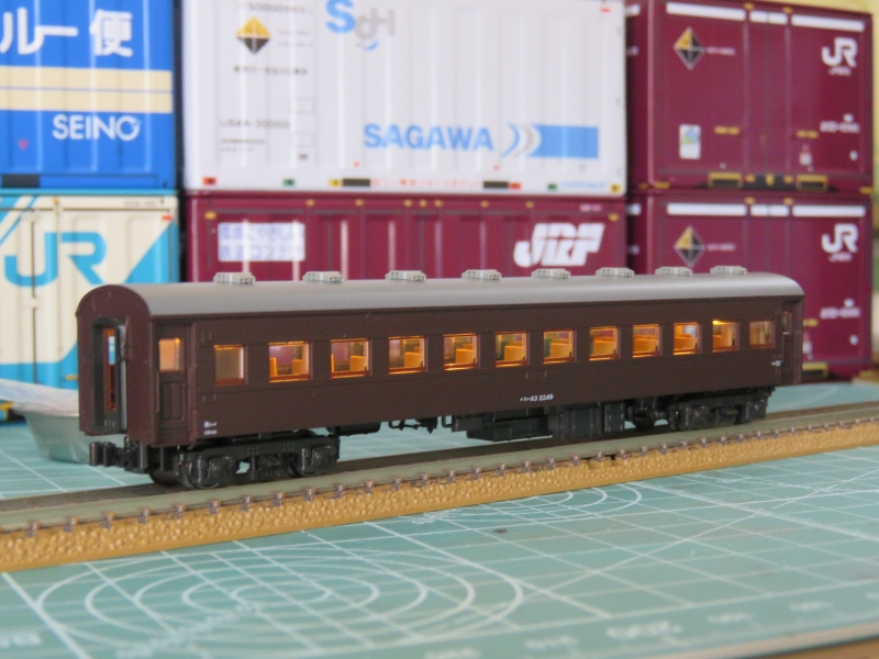 KATO スハ43・スハフ42（茶色）入線報告 - NEW CHIBA TRAIN NET