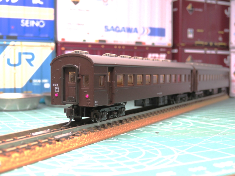KATO スハ43・スハフ42（茶色）入線報告 - NEW CHIBA TRAIN NET