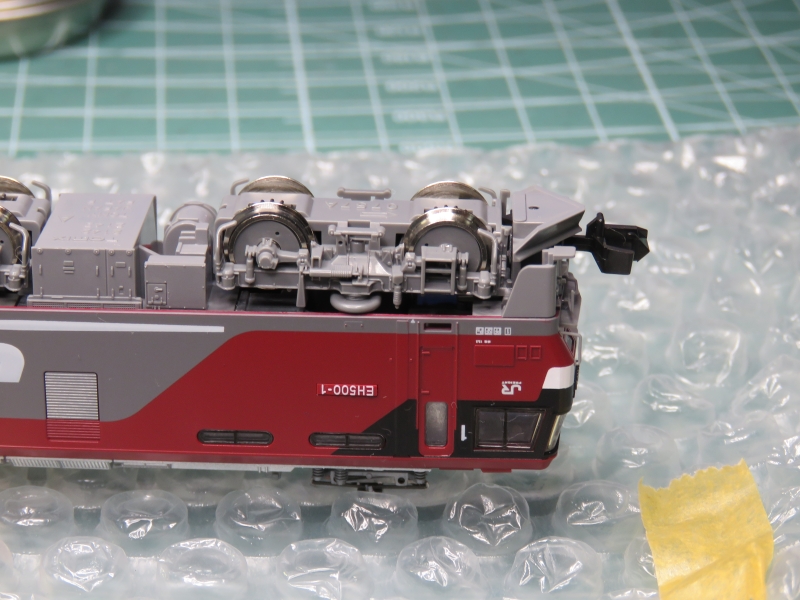 TOMIX EH500 一次形／入線報告（整備完了） - NEW CHIBA