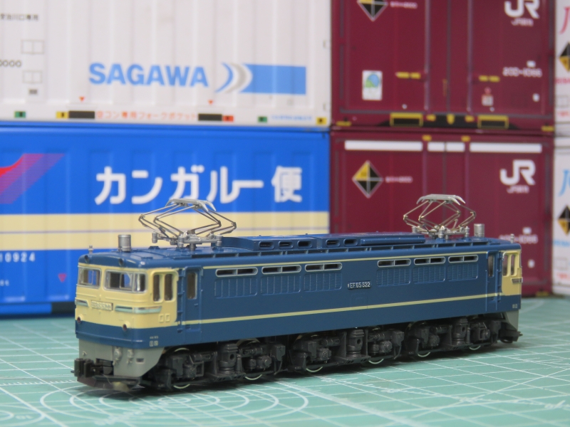 パンタグラフ塗装／KATO EF65旧製品で試してみました。 - NEW