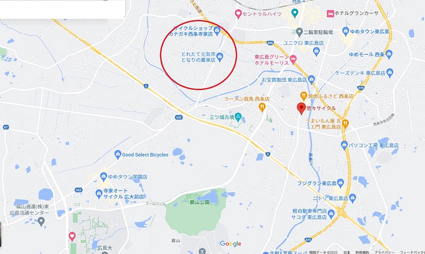 寺家エリア地図