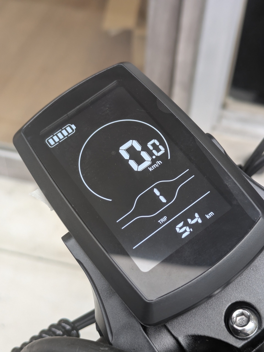MOVE自転車　液晶モニター