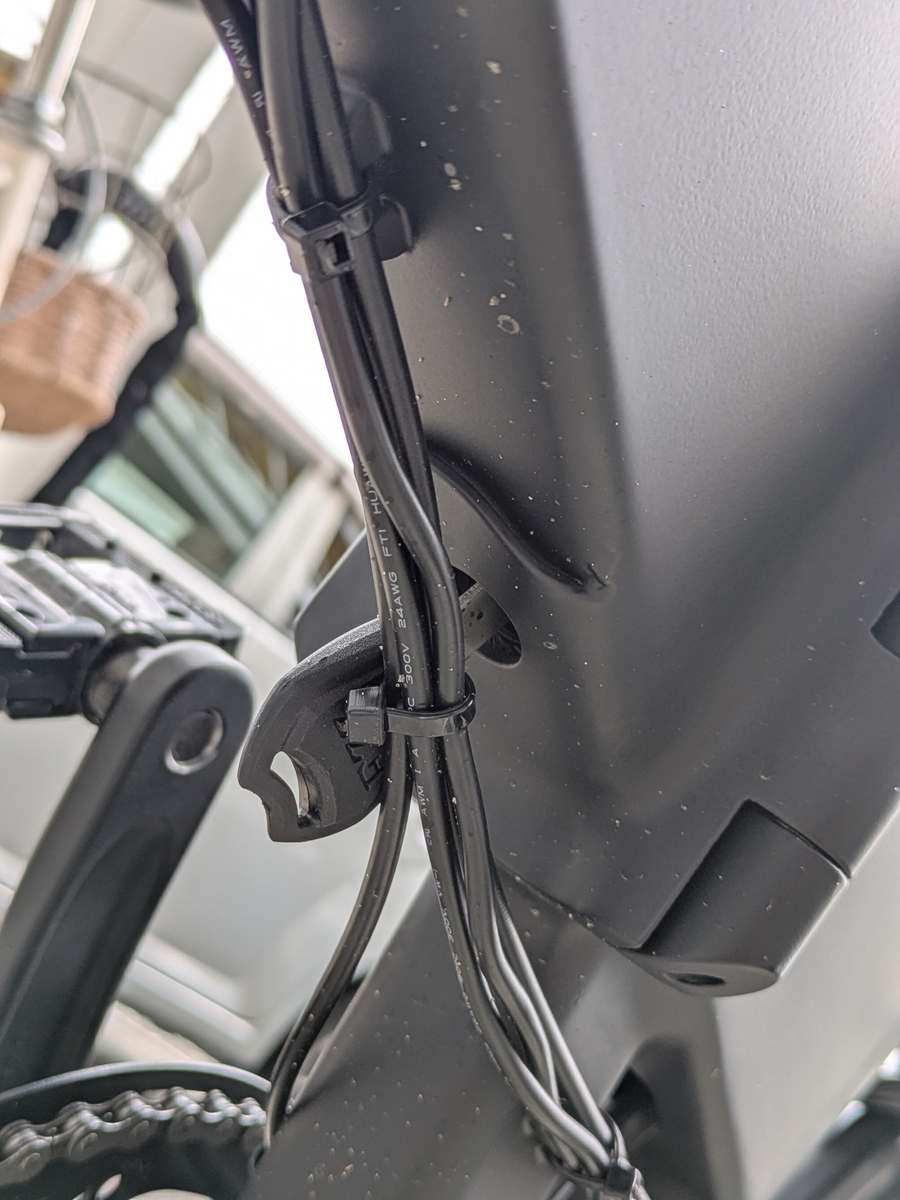 MOVE電動アシスト自転車鍵差込口