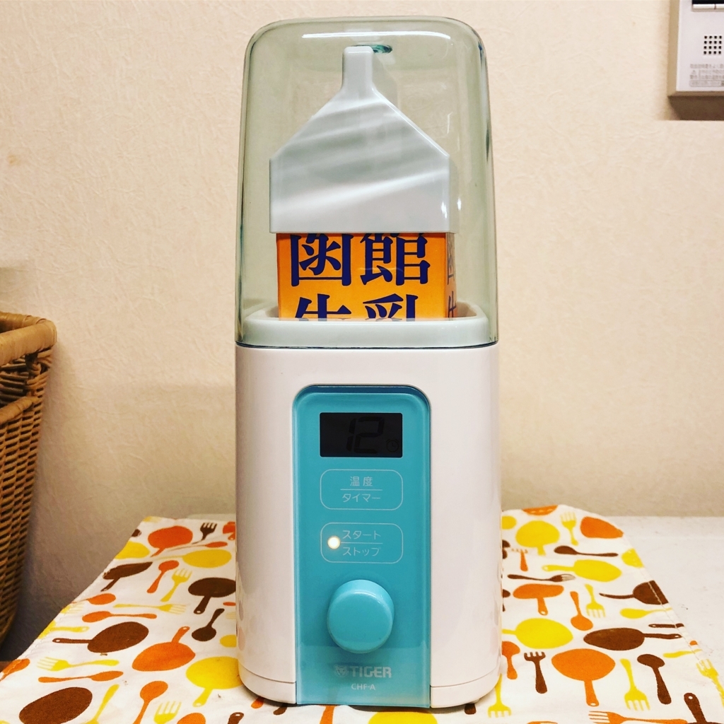 タイガー ヨーグルトメーカー タイマー 温度調節 機能付き CHF-A100-AC 中古 タイガー ヨーグルトメーカー タイマー 温度調節 機能付き CHF