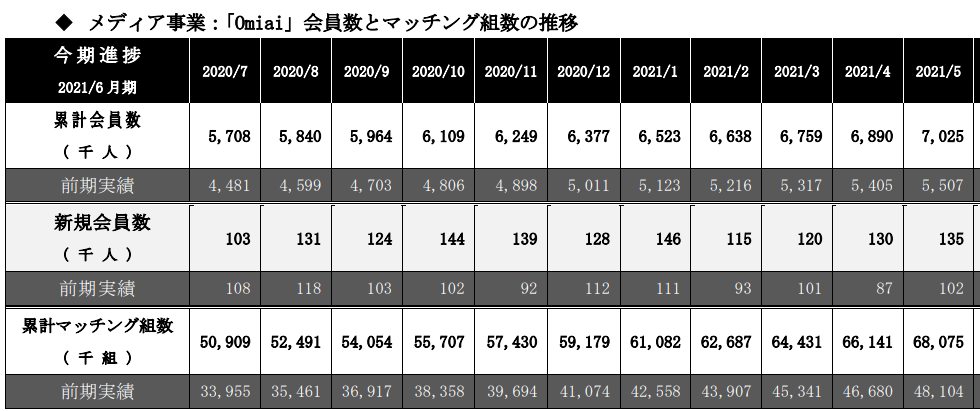 ネットマーケティング　月次　IR　