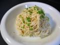 [料理][いつもの]ごまだれで和えた麺