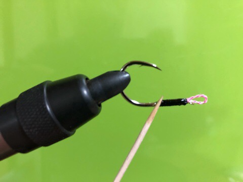 シングルフック作成 〜 製作編 〜 - チコと鬼退治