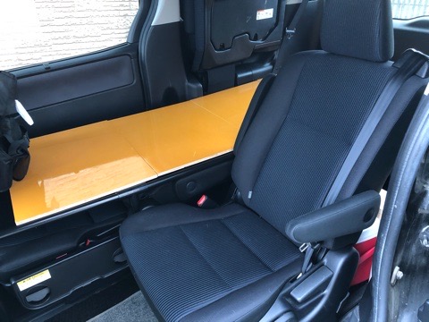 車中泊用マット＆土台イレクターパイプ 車中泊DIY】イレクターパイプでオリジナルのベッドキットを作成