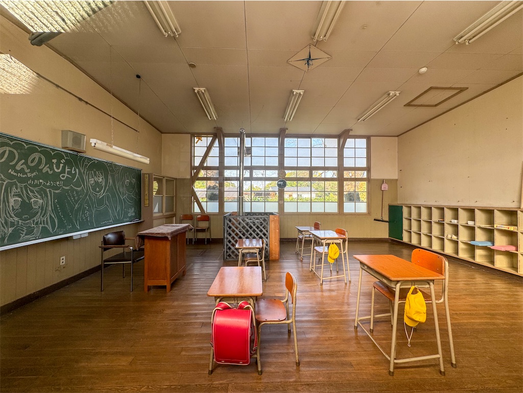 埼玉】のんのんびよりの聖地の廃校「旧小川小学校 下里分校」に行った