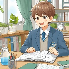 スマホばかりだった中学生が高校受験に向け勉強している画像2