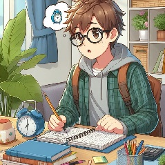 スマホばかりだった中学生が高校受験に向け勉強している画像3