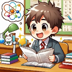 ゲーム依存の中学生が高校受験の為に勉強している画像6