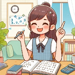 ゲーム依存の中学生が高校受験の為に勉強している画像16