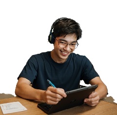 マイペースな中学生は勉強している写真5