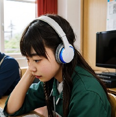 親が共働きの中学生が高校受験の勉強をしている写真13
