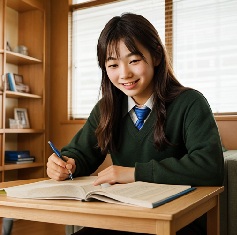 引っ込み思案の女子中学生にぴったりの受験対策をしている写真10