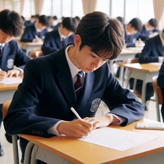 メンタルが弱い中学生が勉強している写真5