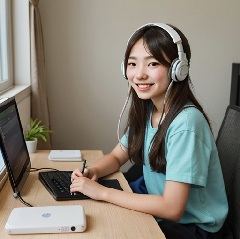 塾に行っても成績が下がる・上がらない中学生が家庭教師に勉強を教えてもらっている画像4