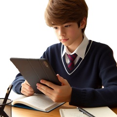 タイパ・コスパ重視で大学受験の勉強をしている高校生の写真12