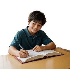 中学生が英語を勉強している写真8