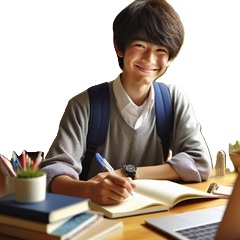 中学生が理科の勉強をしている写真3