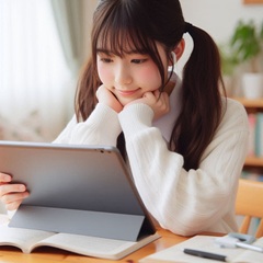 中学生が理科の勉強をしている写真4