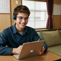 中学生が理科の勉強をしている写真21
