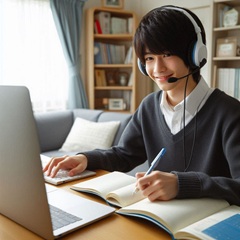 子供の成績を上げる脳科学に基づいた勉強法で勉強している写真6