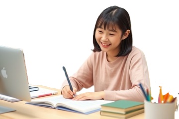 子供の成績を上げる脳科学に基づいた勉強法で勉強している写真6