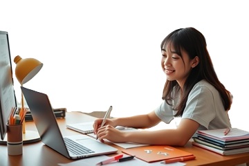 世界の国と首都を効率的な覚え方でテスト勉強をしている写真1