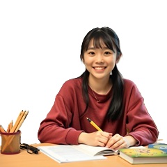 中学生がテストの為に縄文時代を効率的な勉強法をしている写真4