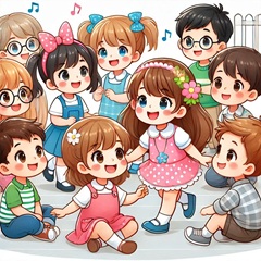 人見知りの小学生のイラスト8