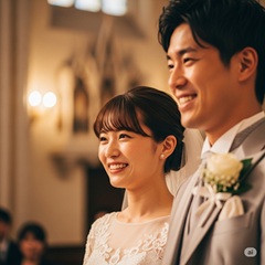 婚活に不利だと思っていた30歳の看護師の結婚式の画像