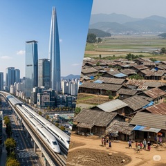 経済格差と貧困をイメージした画像