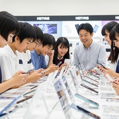 中学生におすすめのスマホ機種選びのイメージ画像
