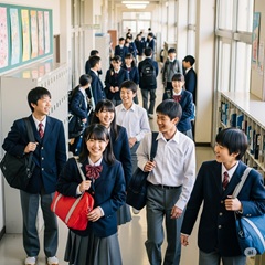 中学校生活に慣れてきた頃（中学1年生の夏休み～中学2年生）のイメージ画像