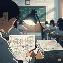 高校受験における過去の入試データの重要性を示すイメージ画像
