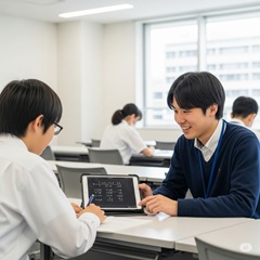 東京の中学生の未来を切り拓く現役東大生による個別指導の『トウコベ』をイメージした画像