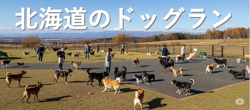 北海道のドッグランのタイトル画像