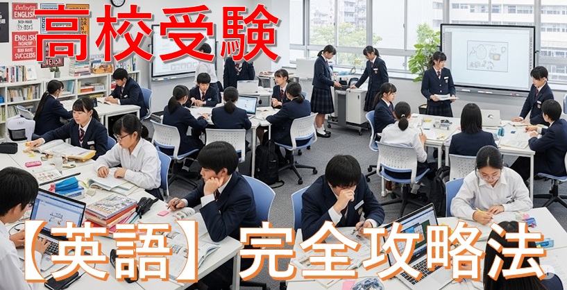 中３英語：高校受験合格へ！最強勉強法とテスト対策のイメージ画像