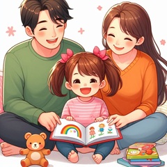 0歳～1歳：絵本の効果のイメージ画像